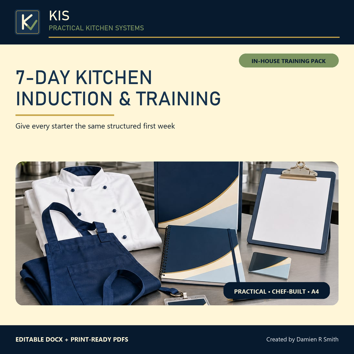 KIS induction digital pack cover